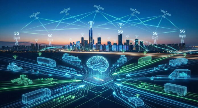 a1e362c7-eb80-4b64-af16-3fd7c1c796e2 Rede 5G e IoT transformam rastreamento em gestão de dados