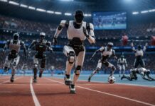 Olimpíadas dos Robôs: mais de 2 mil humanoides disputam jogos na China Robôs humanoides nos Jogos Mundiais de Robôs Humanoides 2026 em Pequim